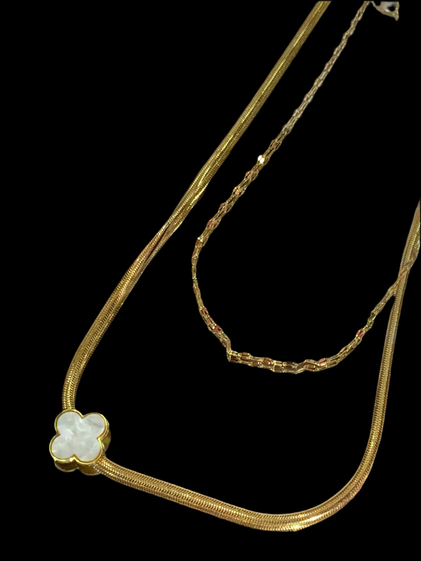 Collar doble colores - Bling Bling