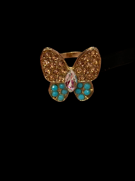 Anillo decorado - bling bling