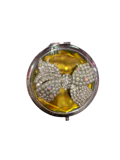 Espejo decorado de bolsillo - Bling Bling