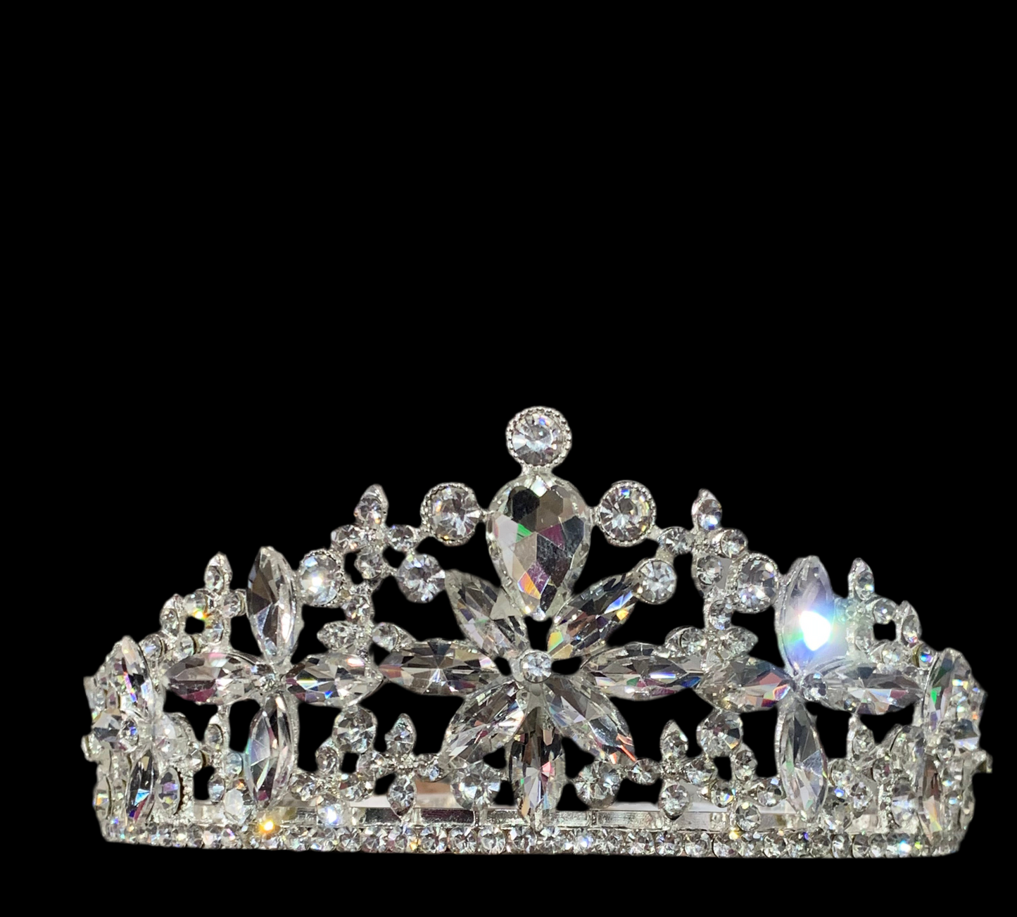 Corona princesa plateada -