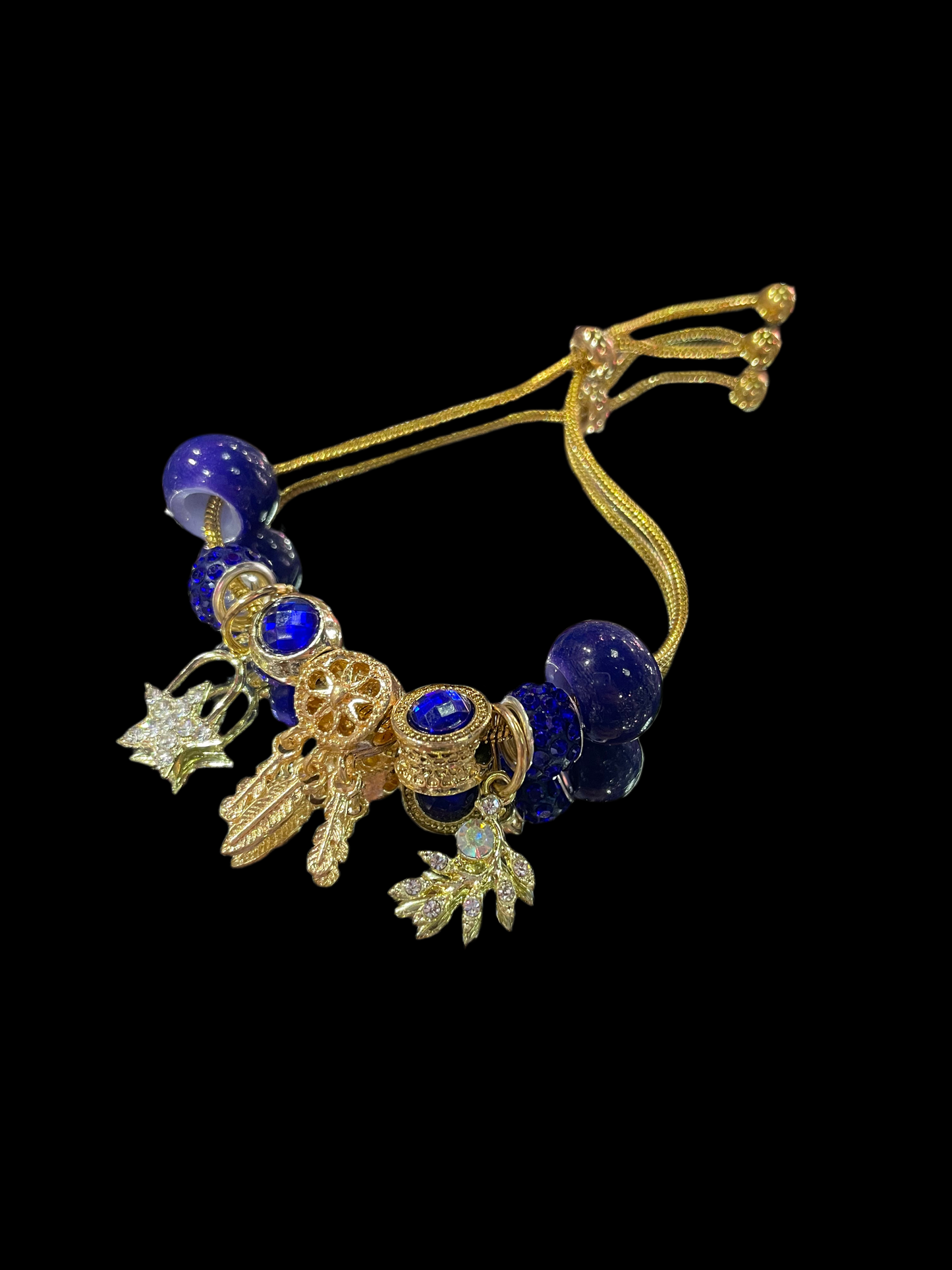 Pulsera ajustable dorada