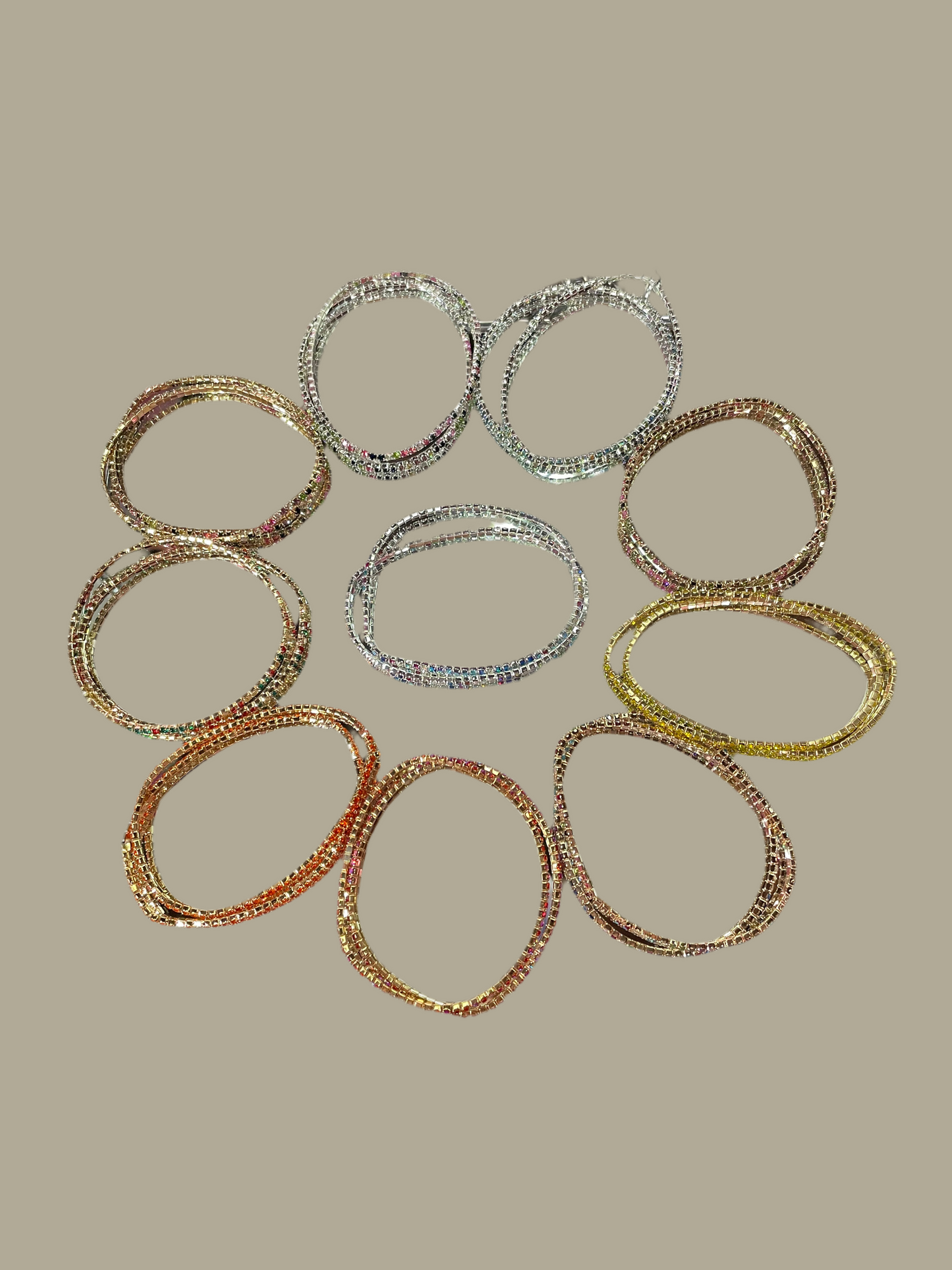 Pulsera doble tornasol