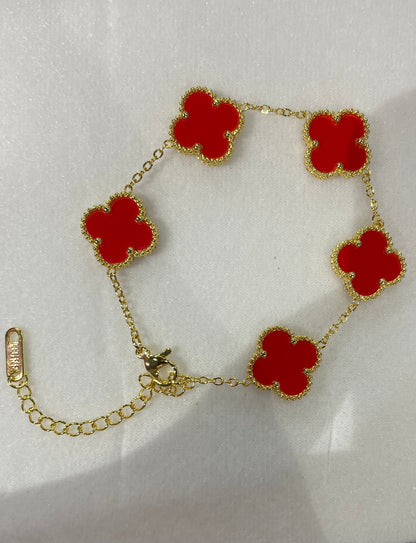 Pulsera tipo Van Cleef en Acero Inoxidable  - Bling Bling