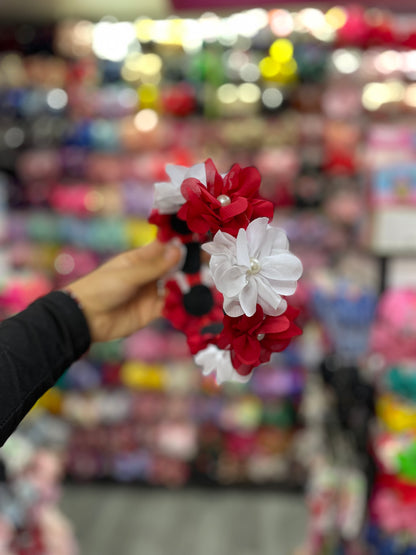 Corona De Flores(Ajustable) - Los Moños De Kari