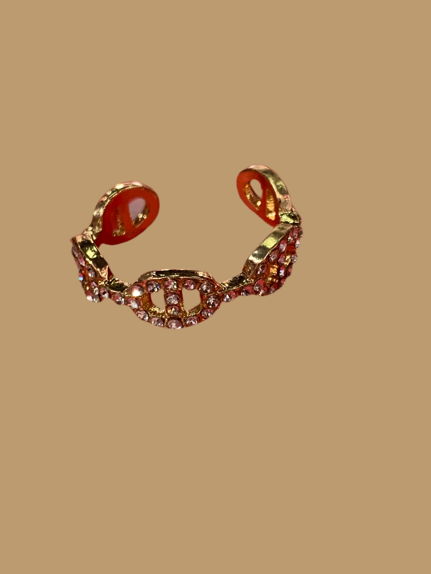 Anillo decorado - bling bling