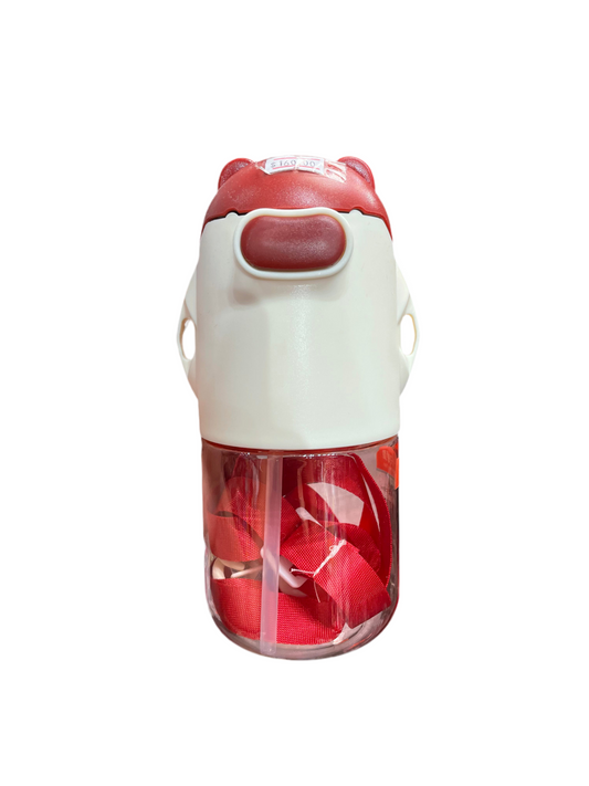 Botella de plástico con cinta para colgar - Queen Cosmetics