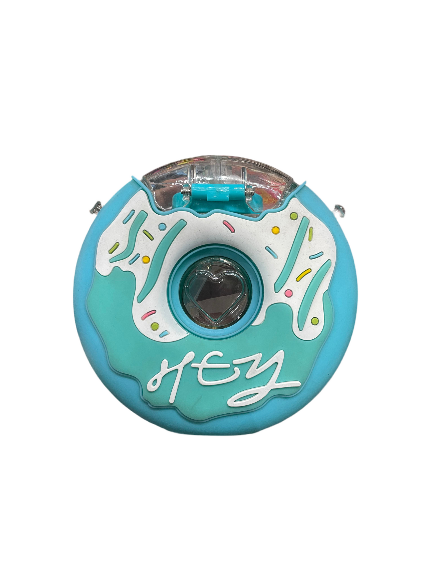 Botella circular con correa - Queen Cosmetics