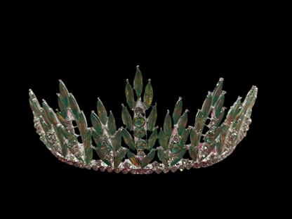 Corona princesa verde 2 - Bling Bling