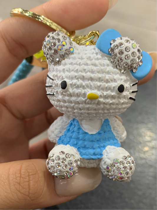 Llavero de hello Kitty - bling bling