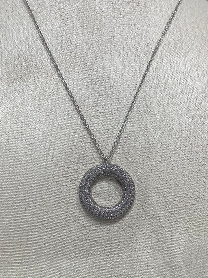 Collar de Zirconia con dije de Dona Brillante - Bling Bling