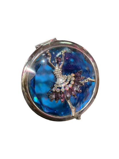 Espejo decorado de bolsillo - Bling Bling