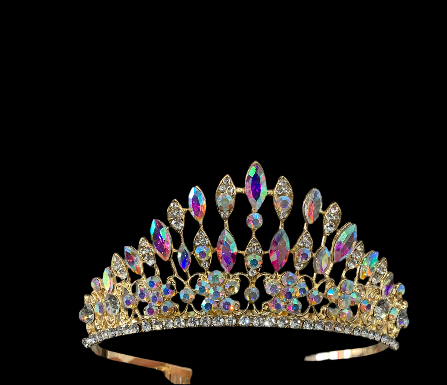 Corona princesa dorada - bling bling