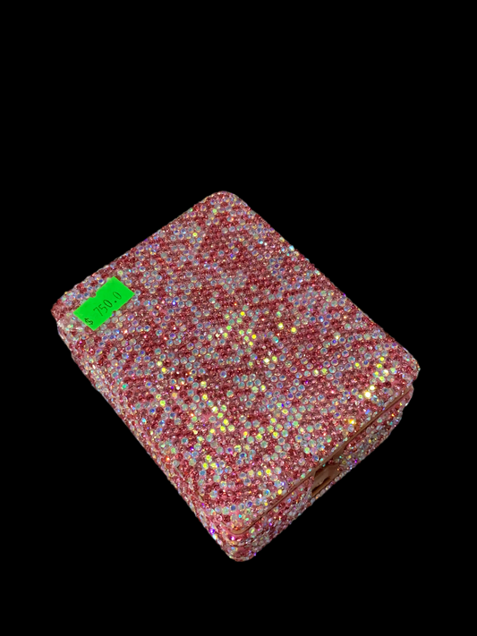 Estuche con Brochas para maquillaje en Rosa - Bling Bling