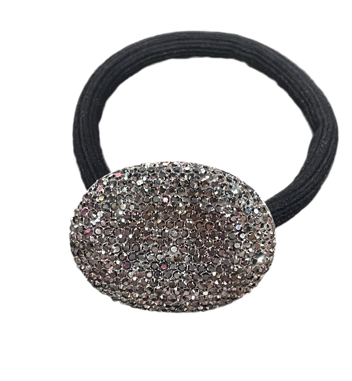 Liga para el Cabello con adorno con forma Ovalada - Bling Bling