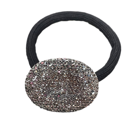 Liga para el Cabello con adorno con forma Ovalada - Bling Bling