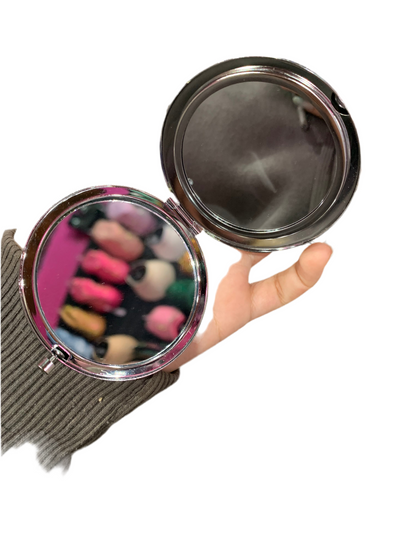 Espejo decorado de bolsillo - Bling Bling