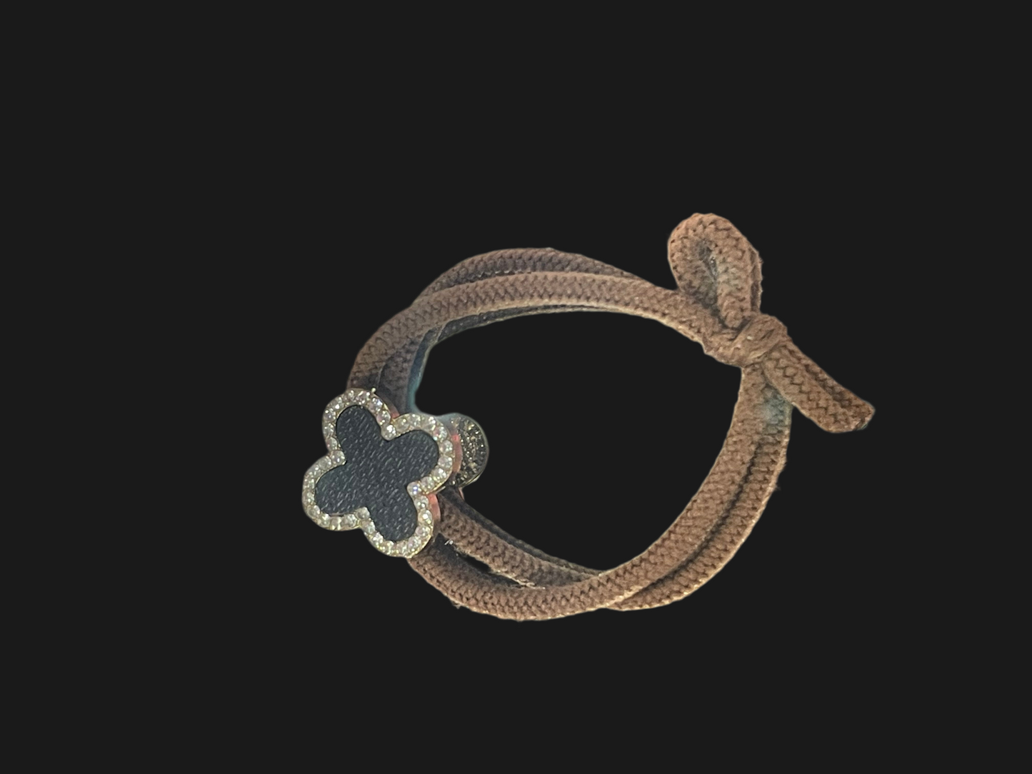 Liga para Cabello con adorno de Trébol y Conejito - Bling Bling