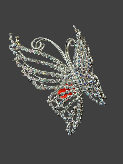 Pinza de Mariposa Con Brillos - Bling Bling