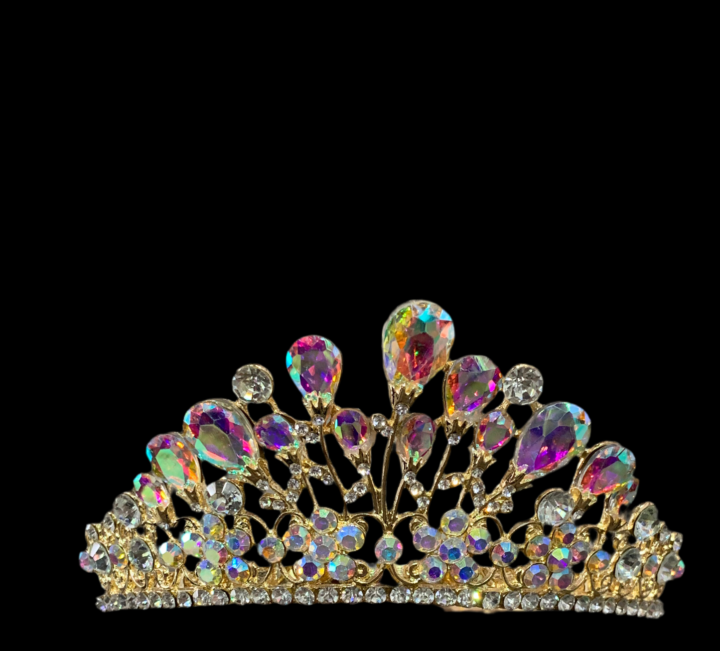Corona princesa dorada - bling bling