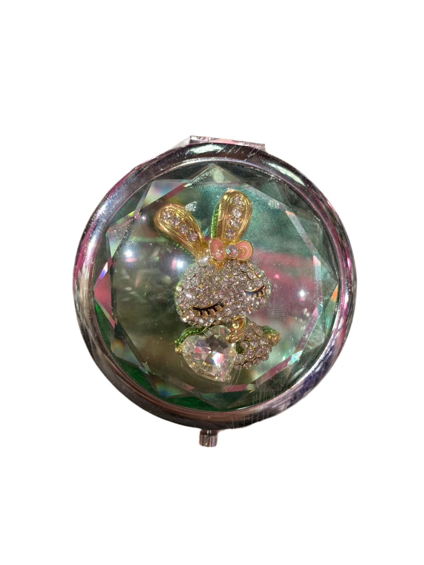 Espejo decorado de bolsillo - Bling Bling