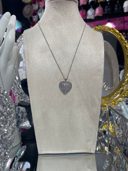 Collar de Zirconia con dije de Corazón - Bling Bling