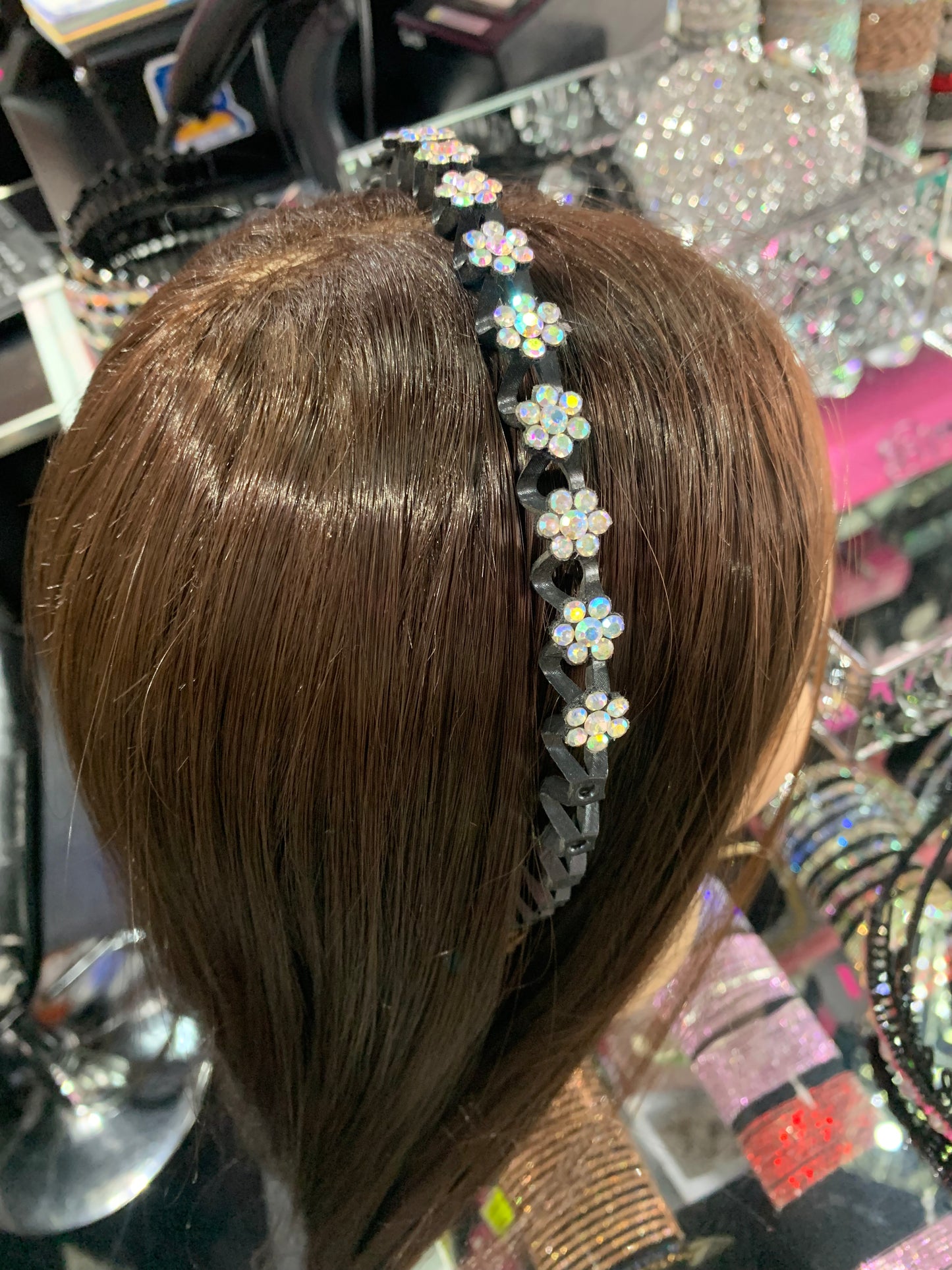 Diadema decorada - bling bling