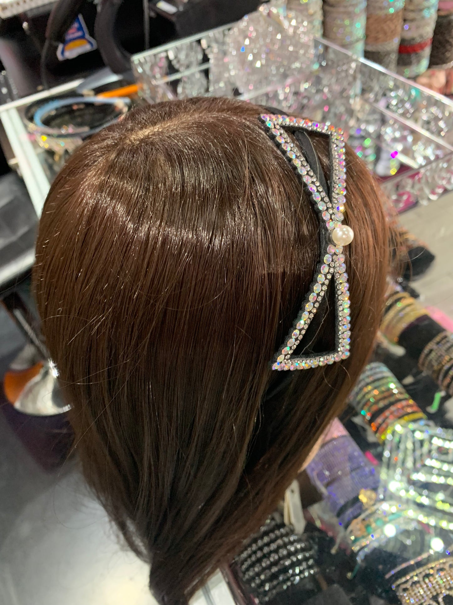 Diadema decorada - bling bling