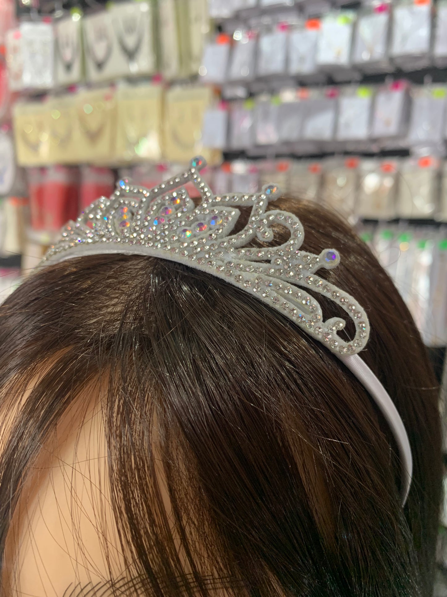 Diadema de corona - bling bling