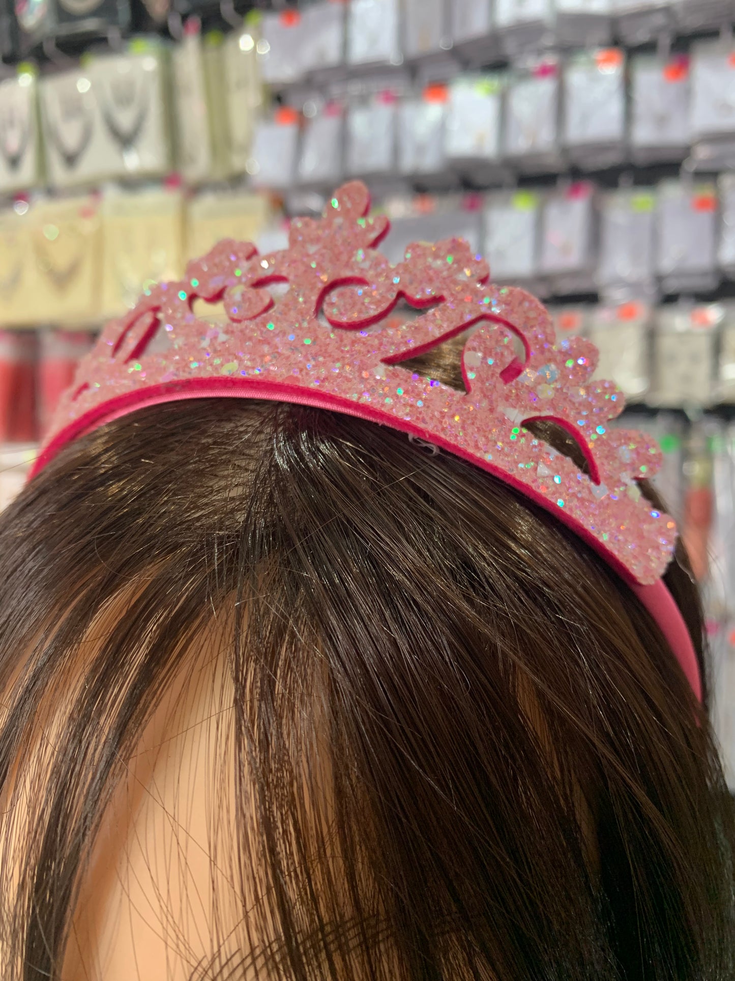 Diadema de corona - bling bling