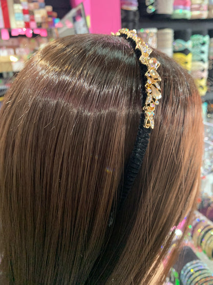 Diadema decorada - bling bling