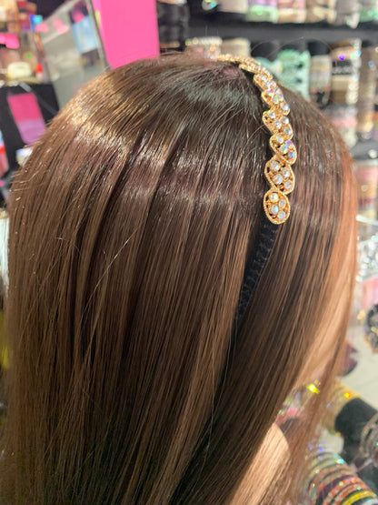 Diadema decorada - bling bling