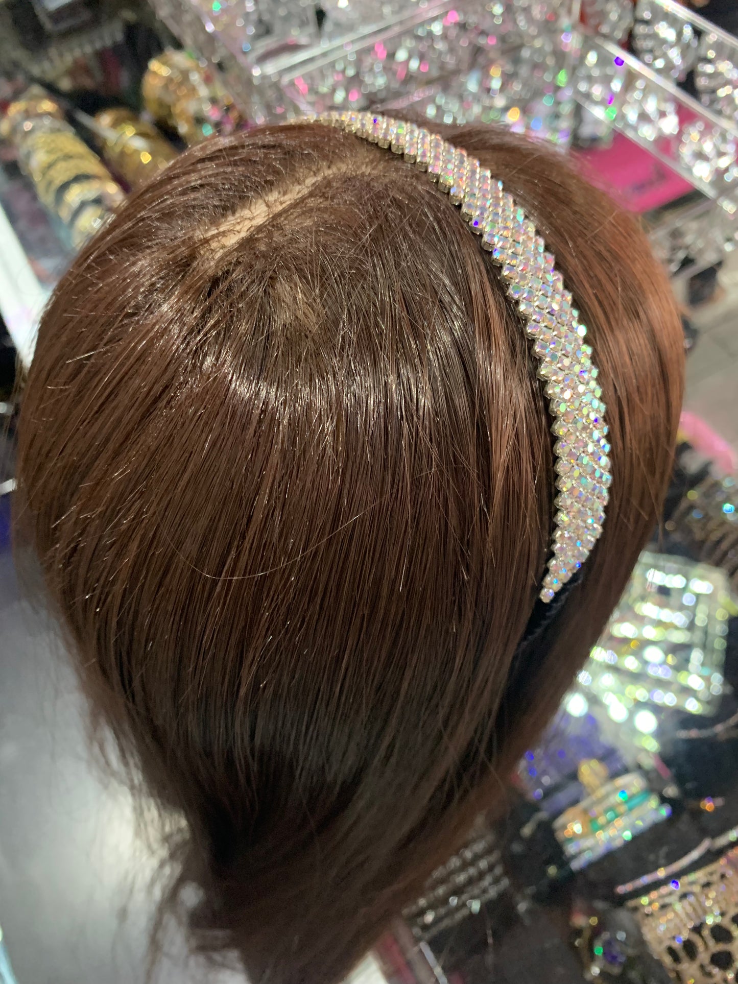 Diadema decorada - bling bling