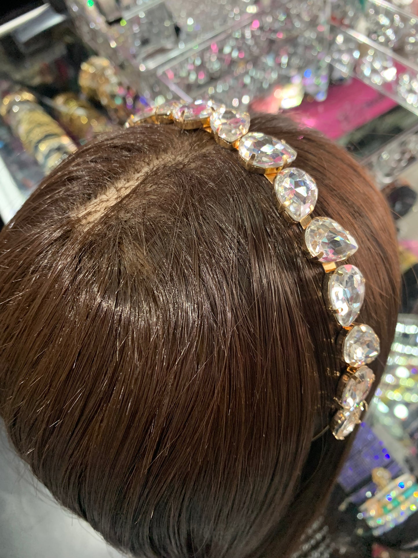 Diadema decorada - bling bling