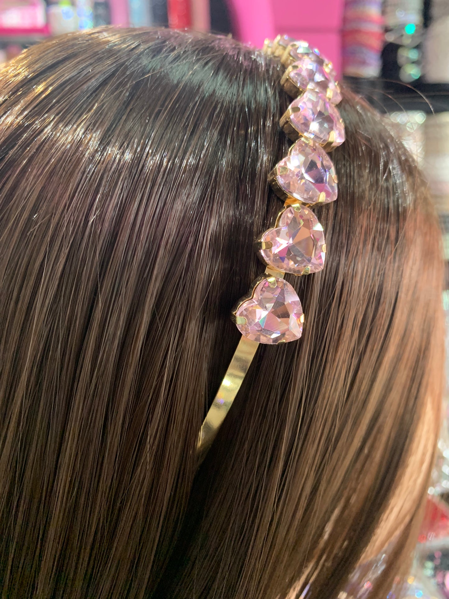 Diadema decorada - bling bling