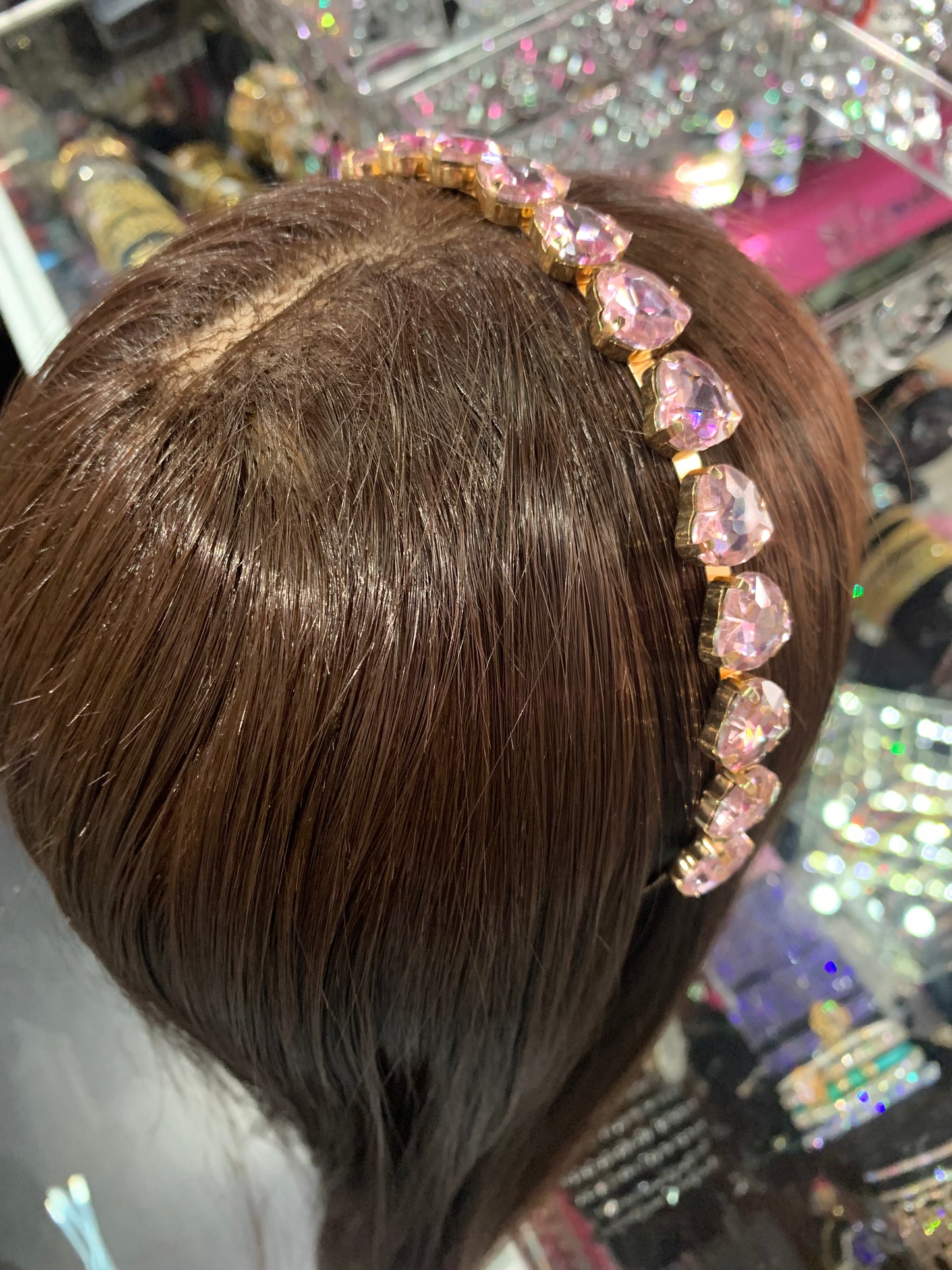 Diadema decorada - bling bling