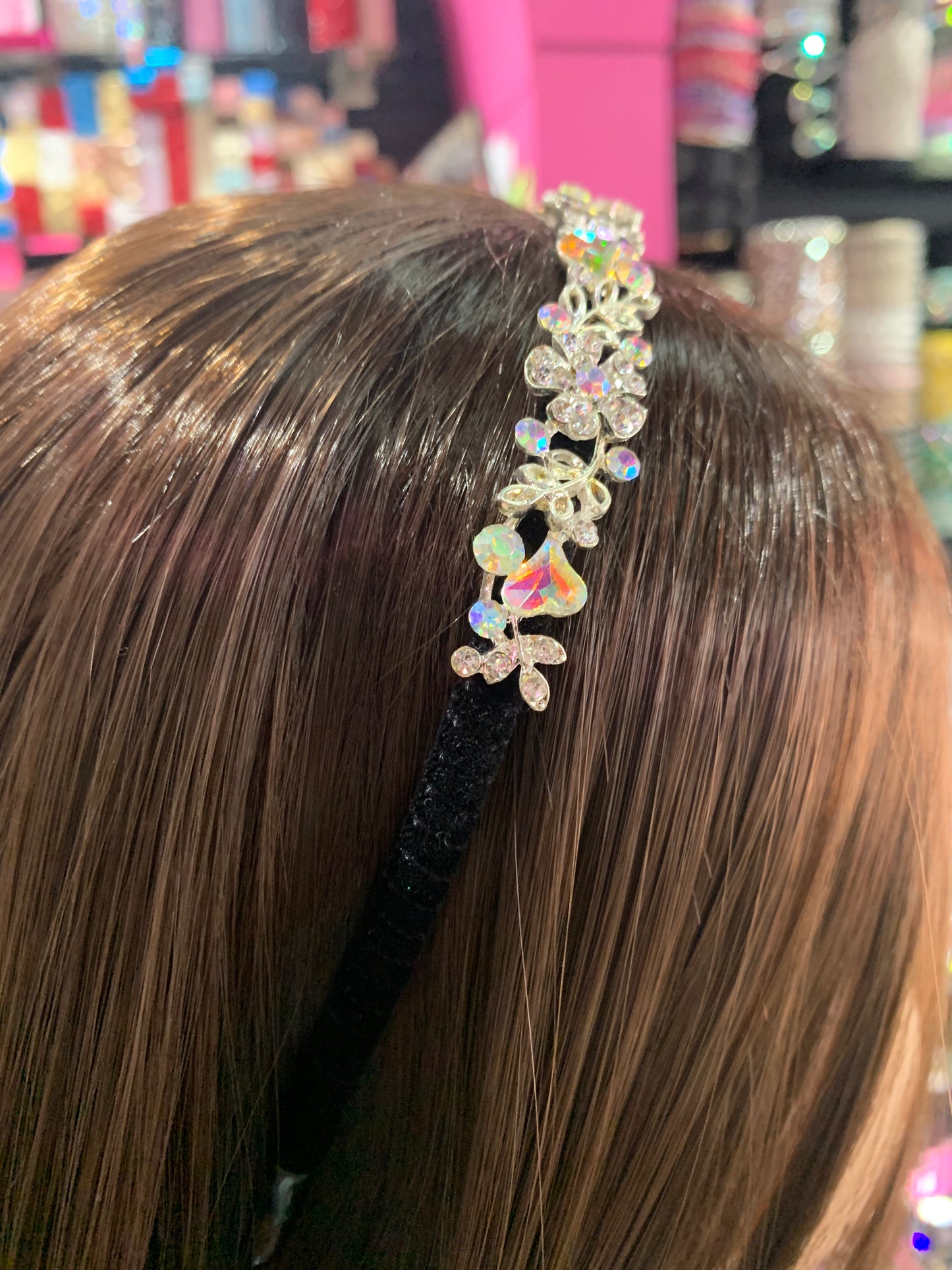 Diadema decorada - bling bling