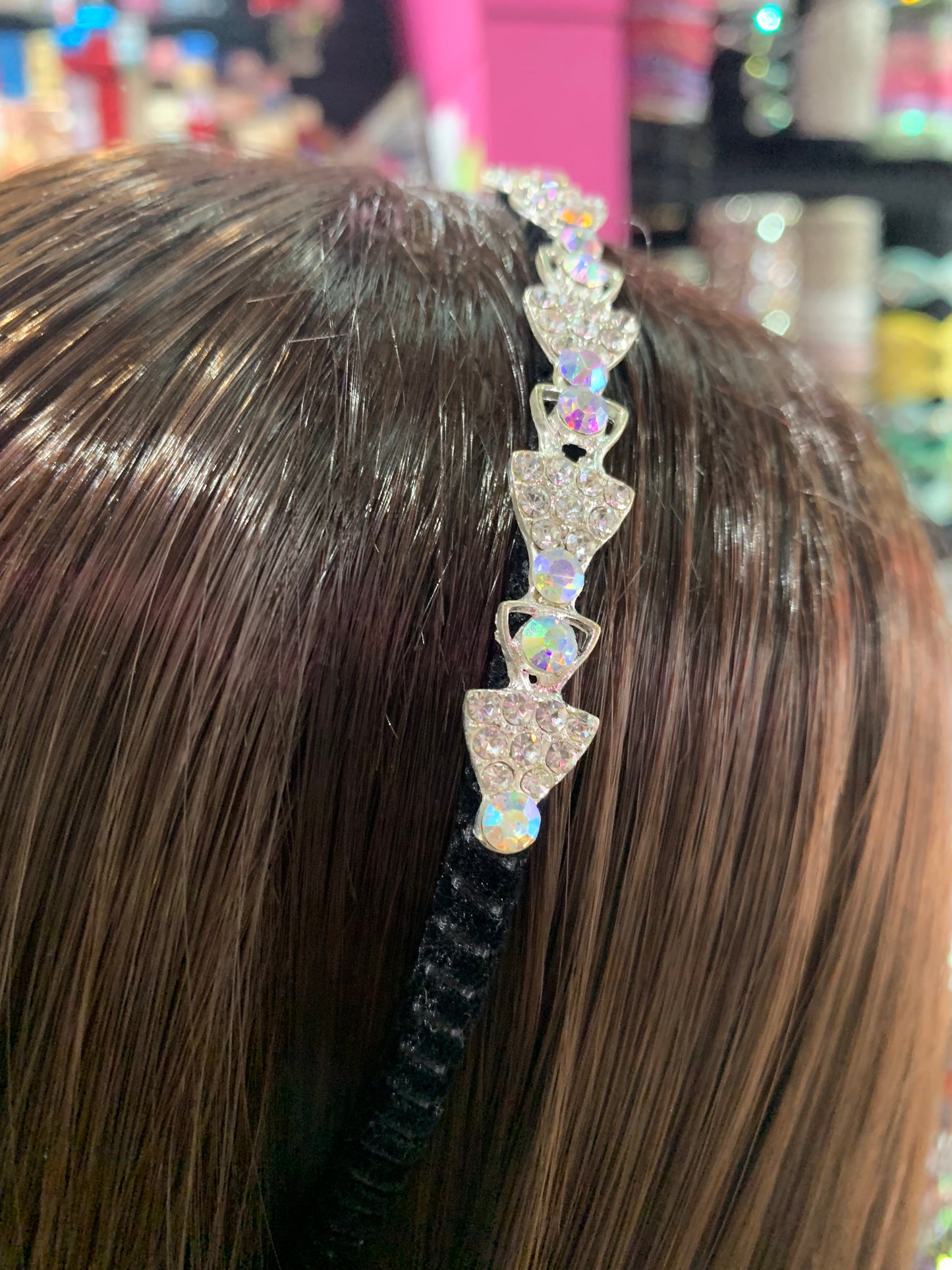 Diadema decorada - bling bling