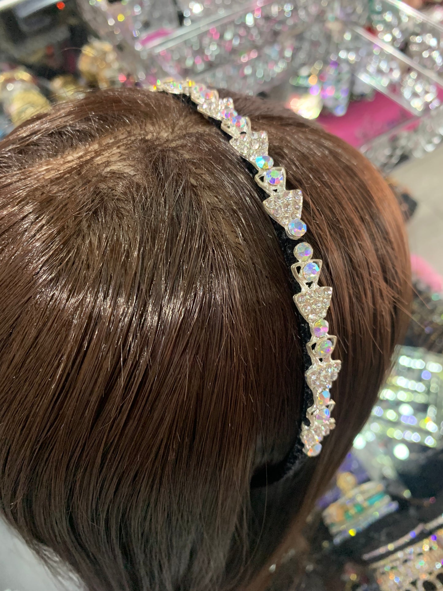 Diadema decorada - bling bling