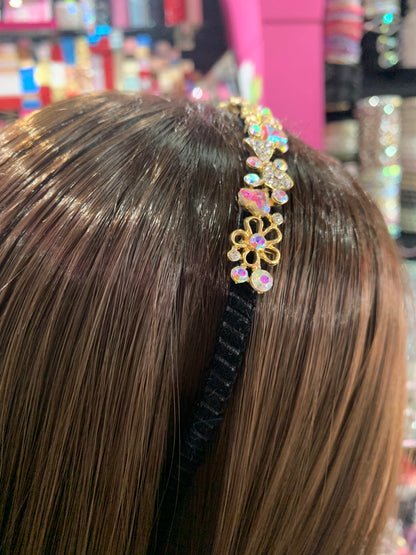 Diadema decorada - bling bling