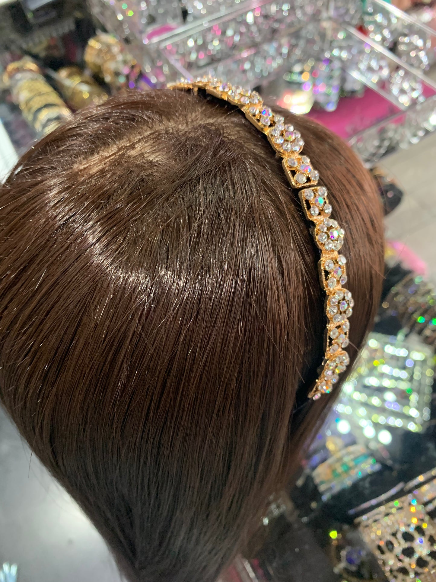 Diadema decorada - bling bling