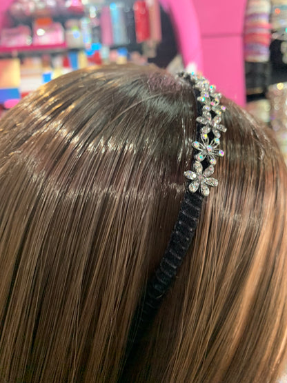 Diadema decorada - bling bling
