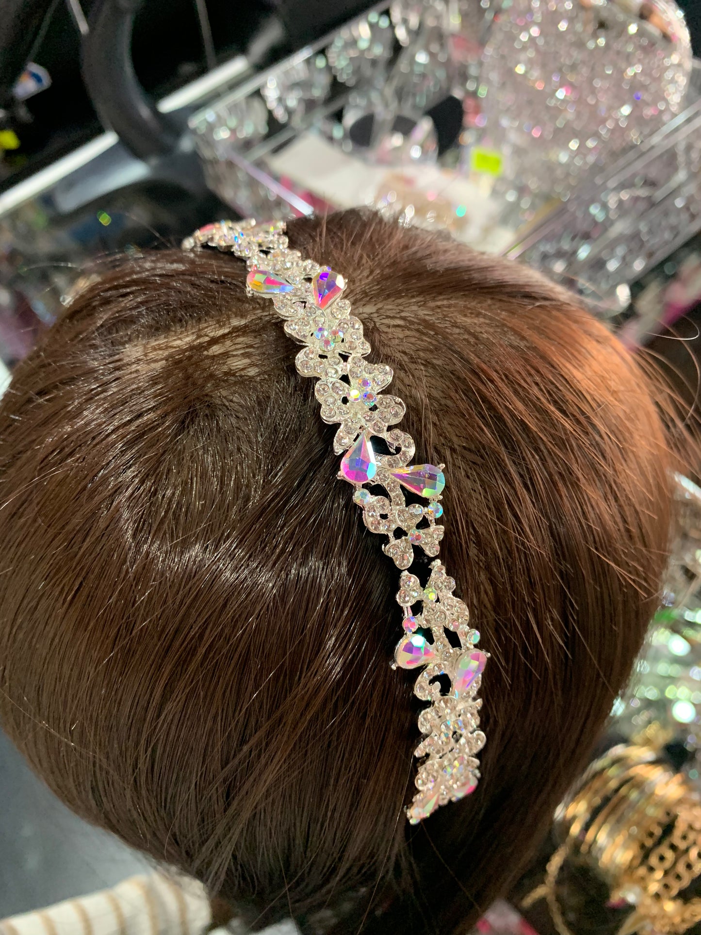 Diadema decorada - bling bling