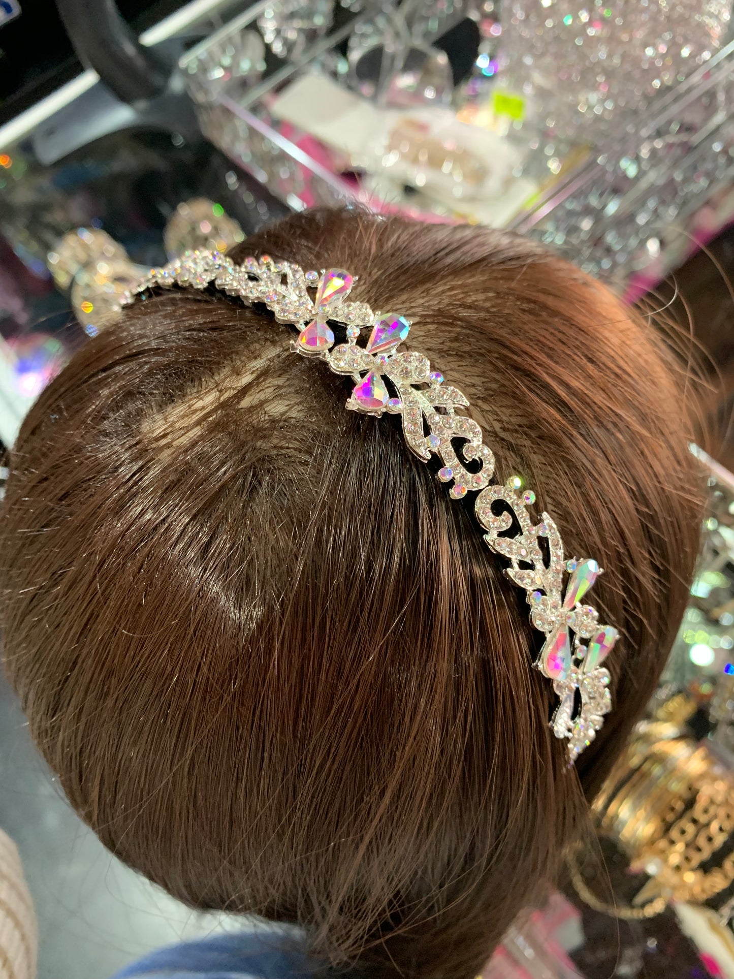 Diadema decorada - bling bling