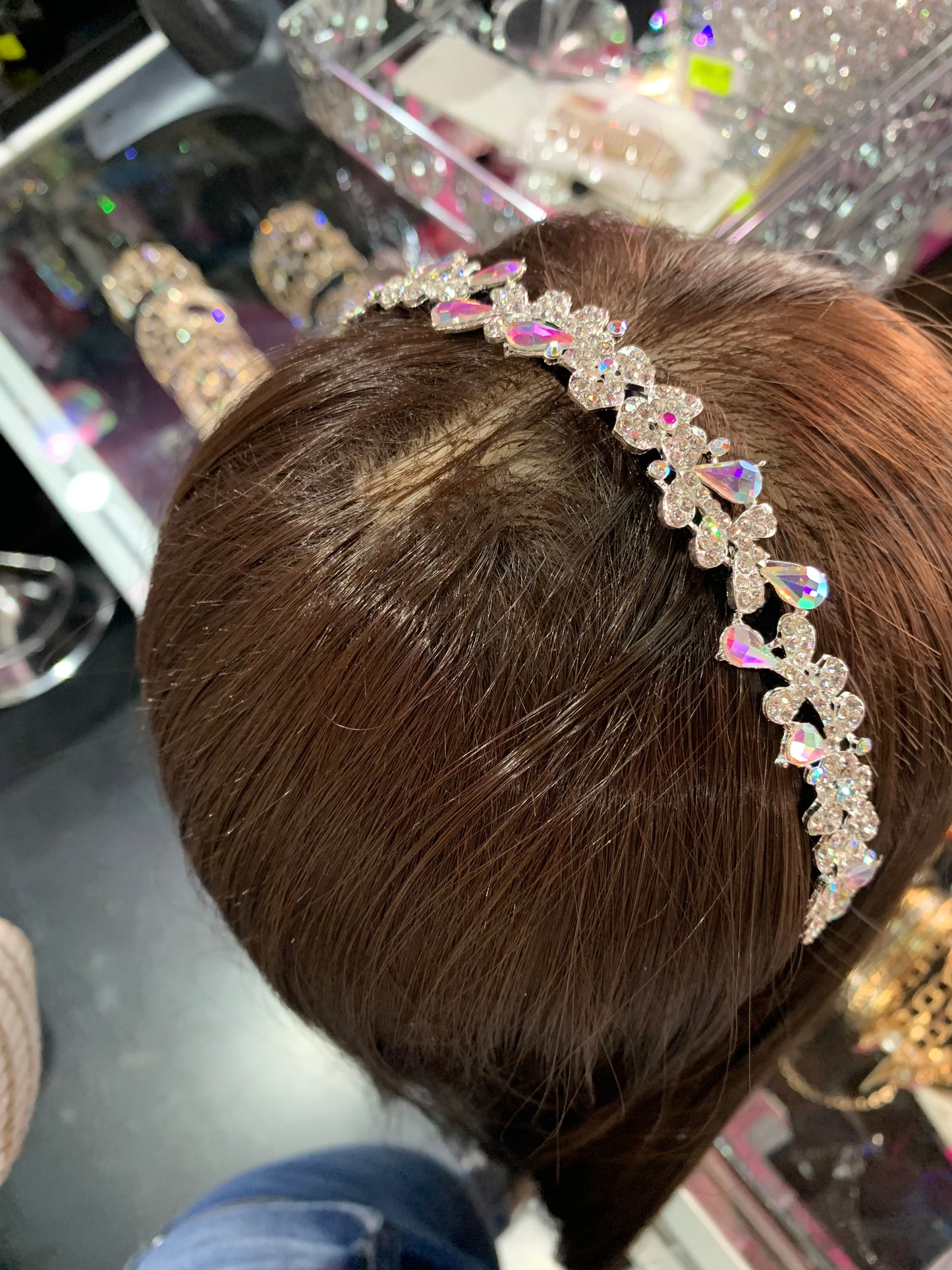 Diadema decorada - bling bling