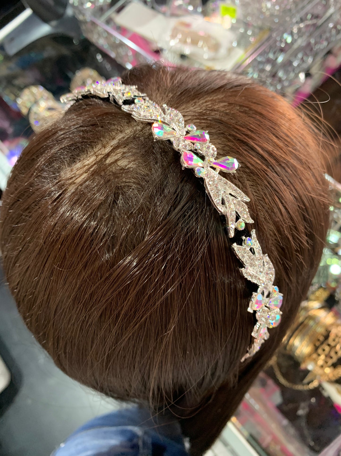 Diadema decorada - bling bling