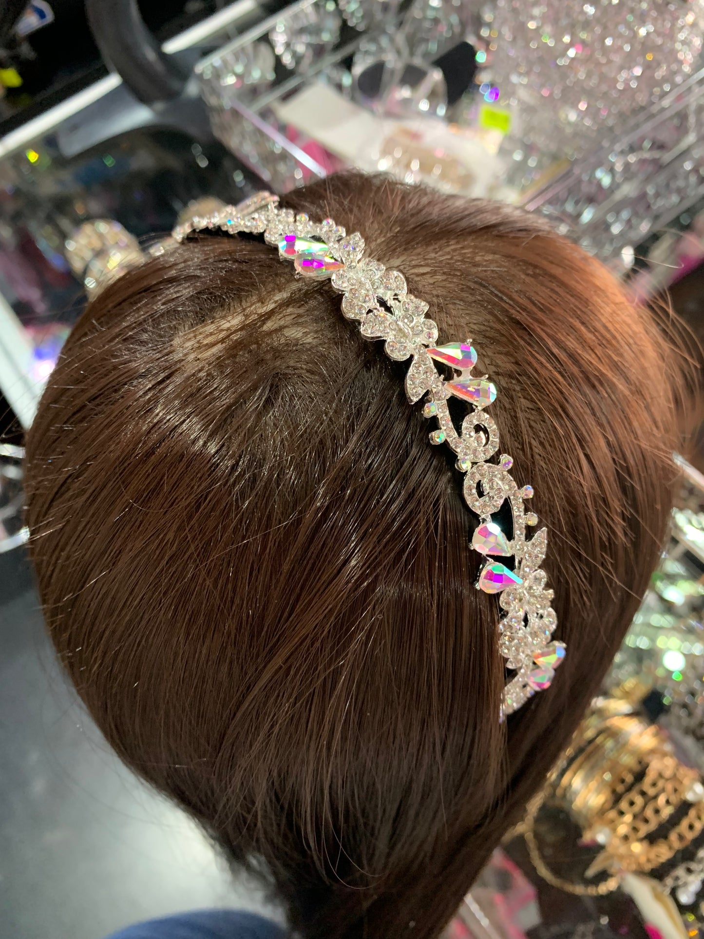 Diadema decorada - bling bling