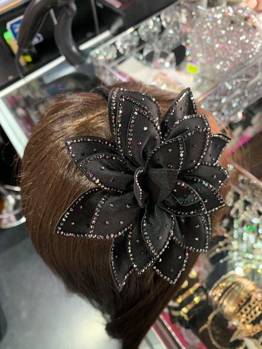 Diadema de flor - bling bling