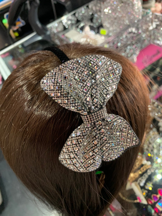 Diadema de moño - bling bling