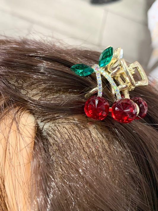 Mini pinza de cereza - bling bling