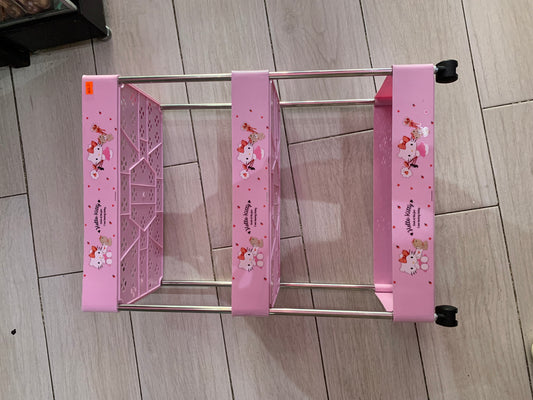 Carrito con 3 niveles - Queen Cosmétics
